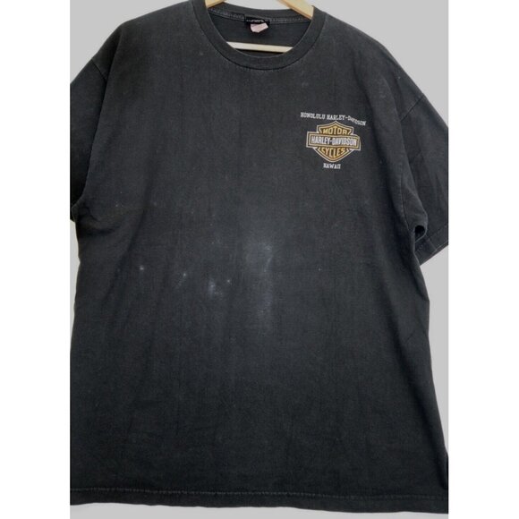 Harley Davidson Honolulu Hawaii Dealership Skull Graphic XL RK Stratman - *READ! - Picture 2 of 12